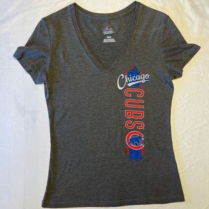 Gray Chicago Cubs T-Shirt